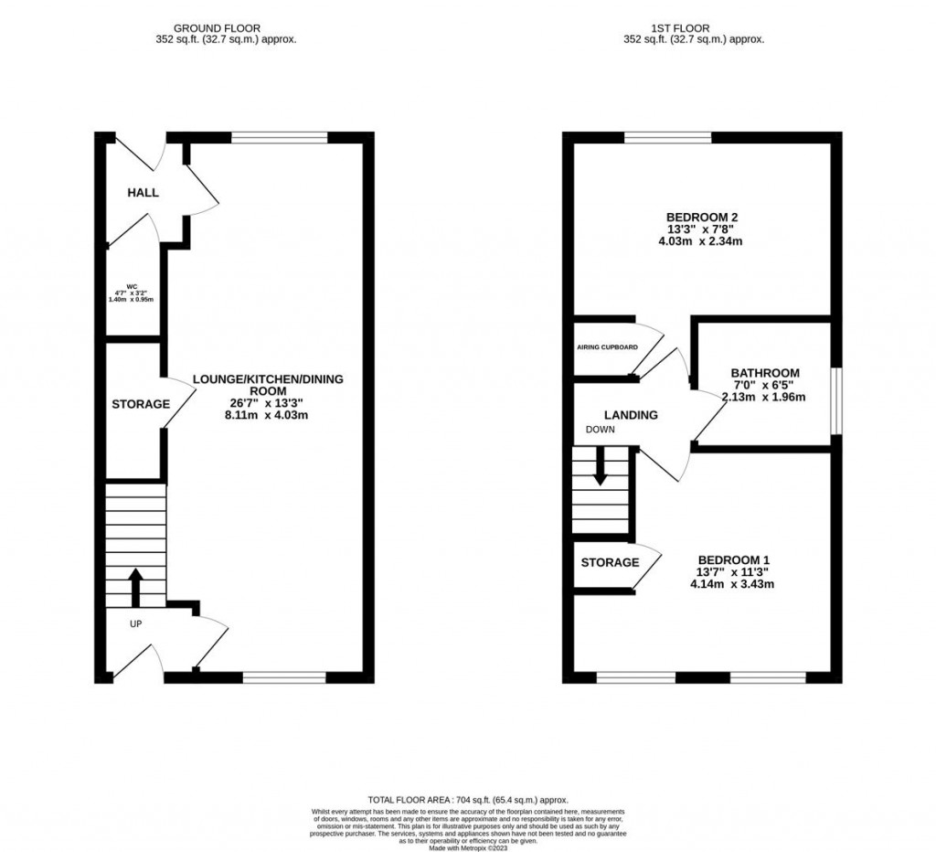 Floorplans For Freshman Way, Market Harborough