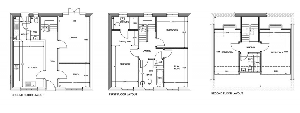 Floorplans For Britannia Road, Kettering