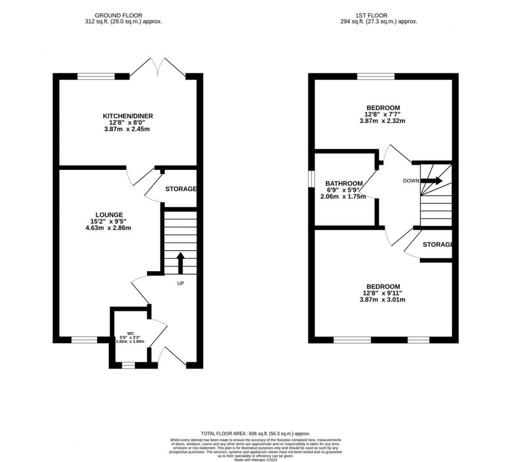 Floorplans For Stag Road, Rothwell