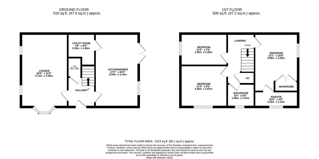 Floorplans For Isemill Road, Burton Latimer