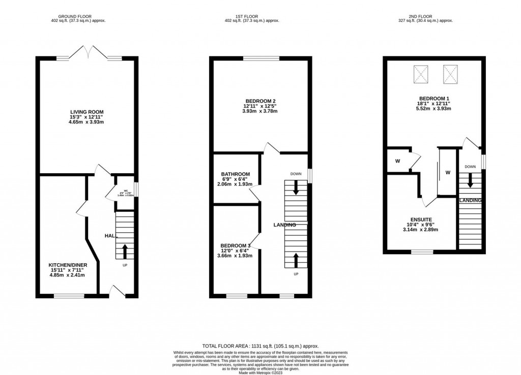Floorplans For Grendon Drive, Barton Seagrave