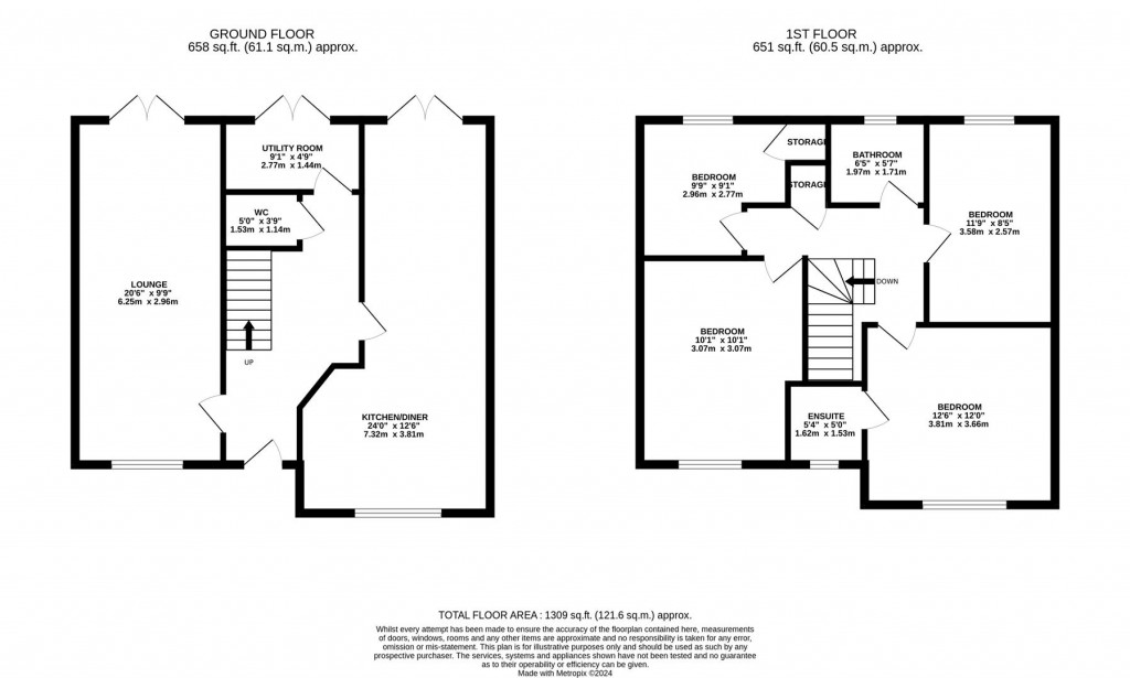 Floorplans For The Avenue, Corby