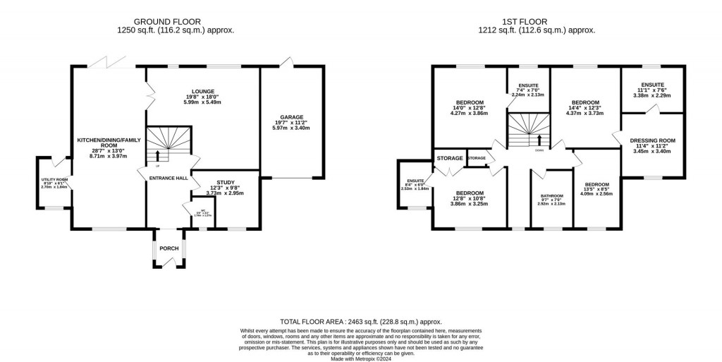 Floorplans For Duston, Northampton