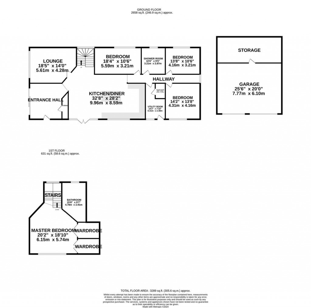 Floorplans For South Kilworth Road, Welford, Northampton