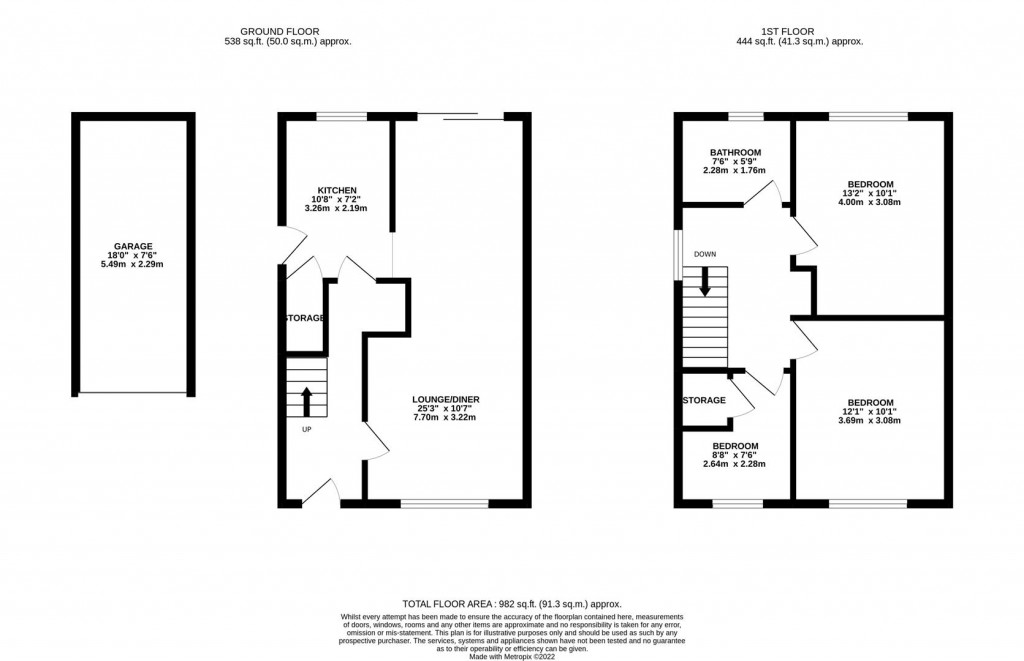 Floorplans For Miller Close, Kettering