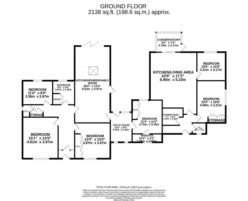 Floorplans For Glebe Avenue, Kettering - Two bungalows!