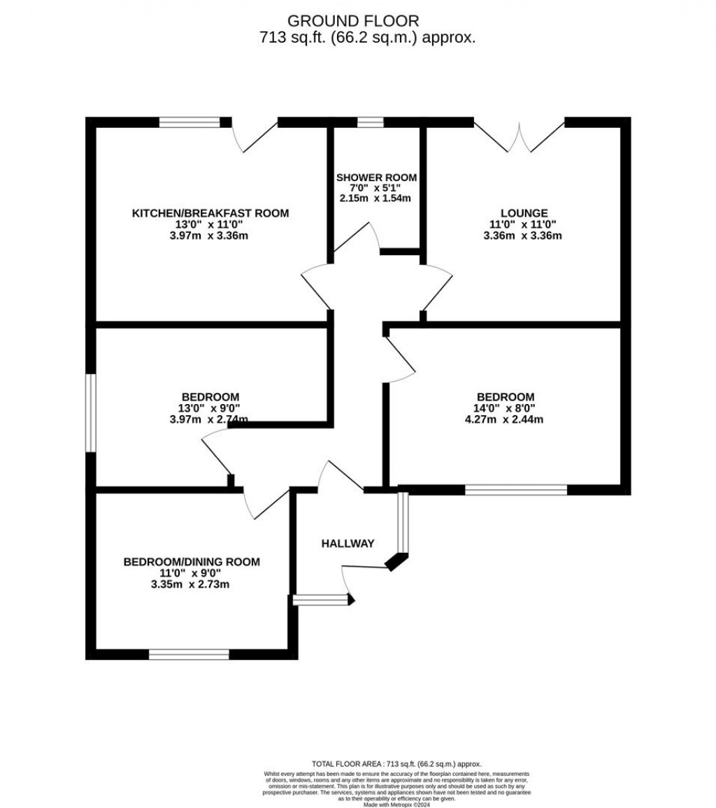 Floorplans For Windmill Grove, Raunds, Wellingborough