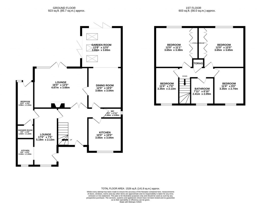 Floorplans For Churchill Way, Kettering