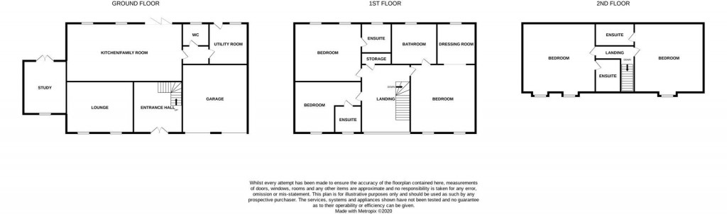 Floorplans For Coles Close, Little Harrowden