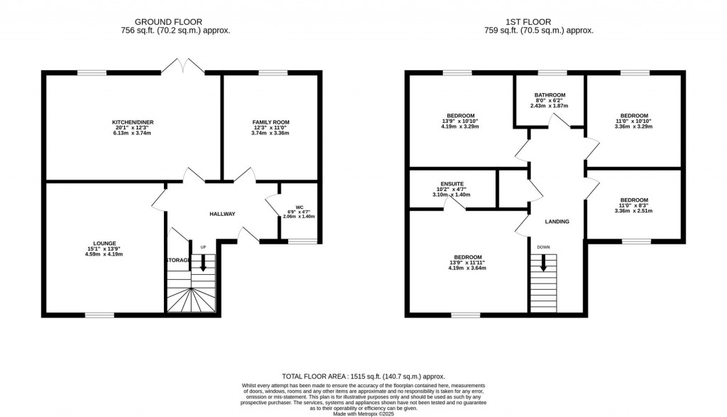 Floorplans For Britannia Park, Kettering