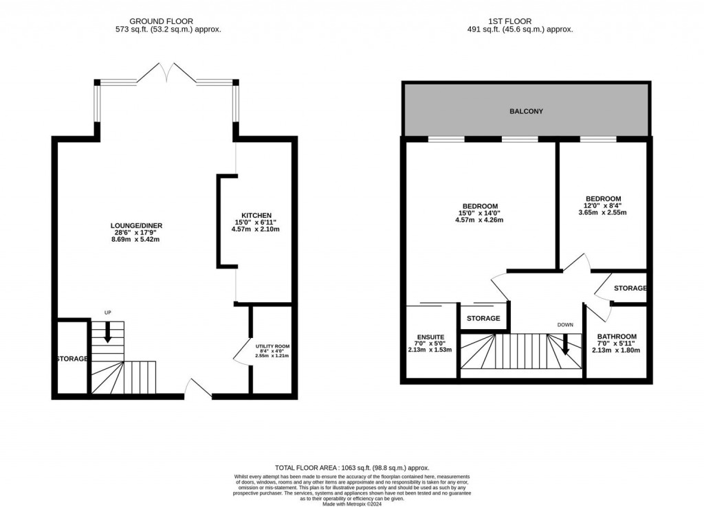 Floorplans For Park House, Park Drive, Market Harborough