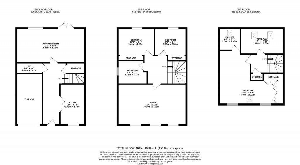 Floorplans For Diamond Drive, Corby