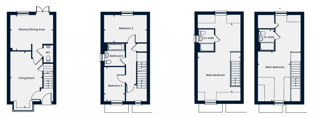 Floorplans For Irthlingborough Road North, Wellingborough