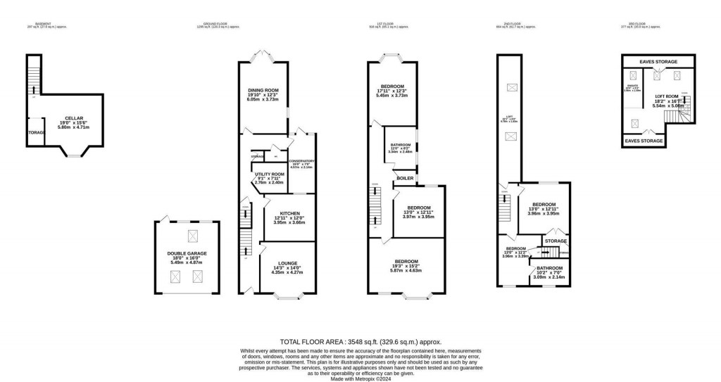 Floorplans For St. Matthews Parade, Northampton