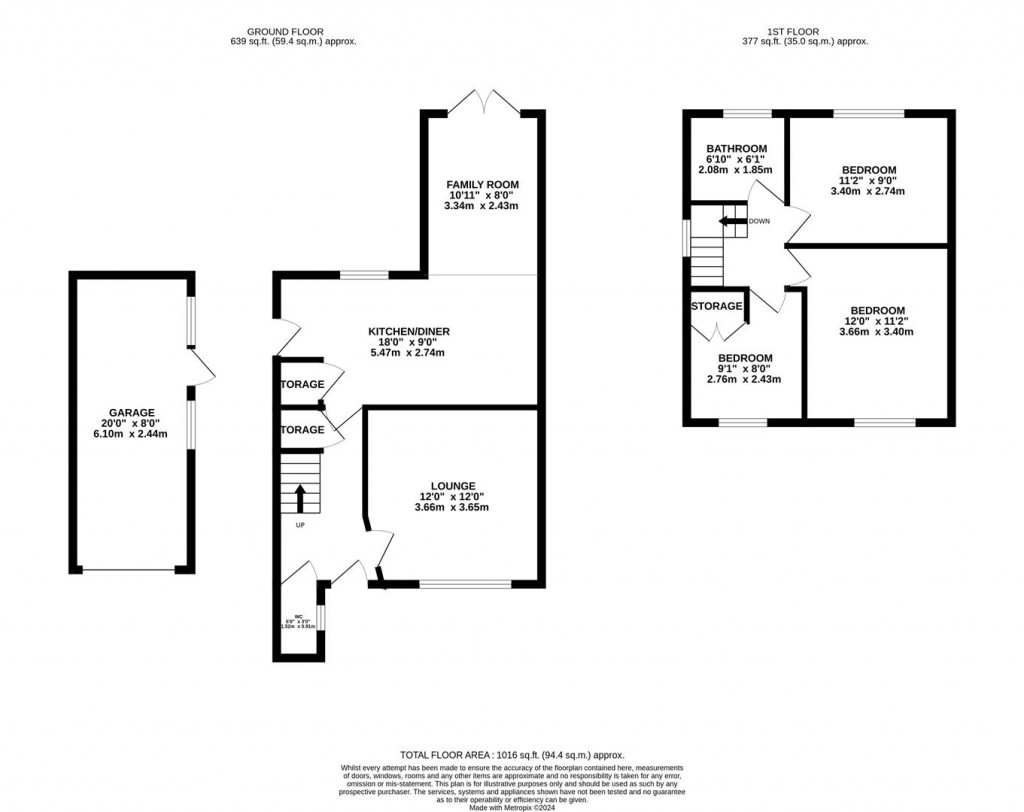 Floorplans For Cheyne Walk, Kettering