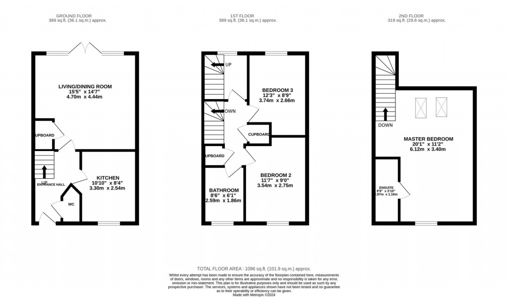 Floorplans For Kirby Street, Barton Seagrave