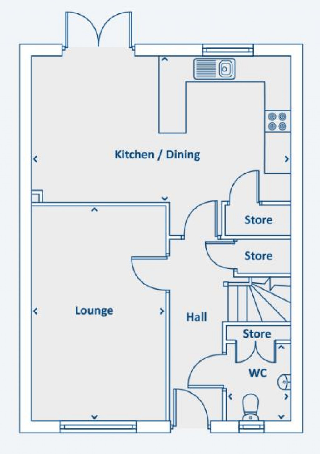 Floorplans For Fitzhugh Rise, Wellingborough