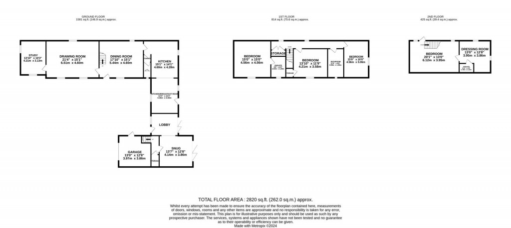 Floorplans For The Old Bakehouse, Oundle Road, Weldon, Corby