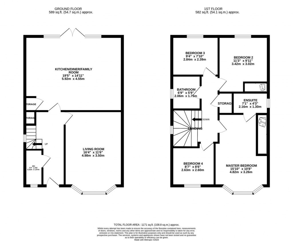 Floorplans For Henry Road, Market Harborough