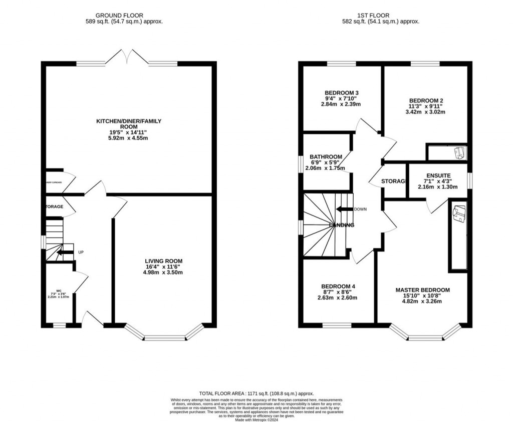 Floorplans For Henry Road, Market Harborough