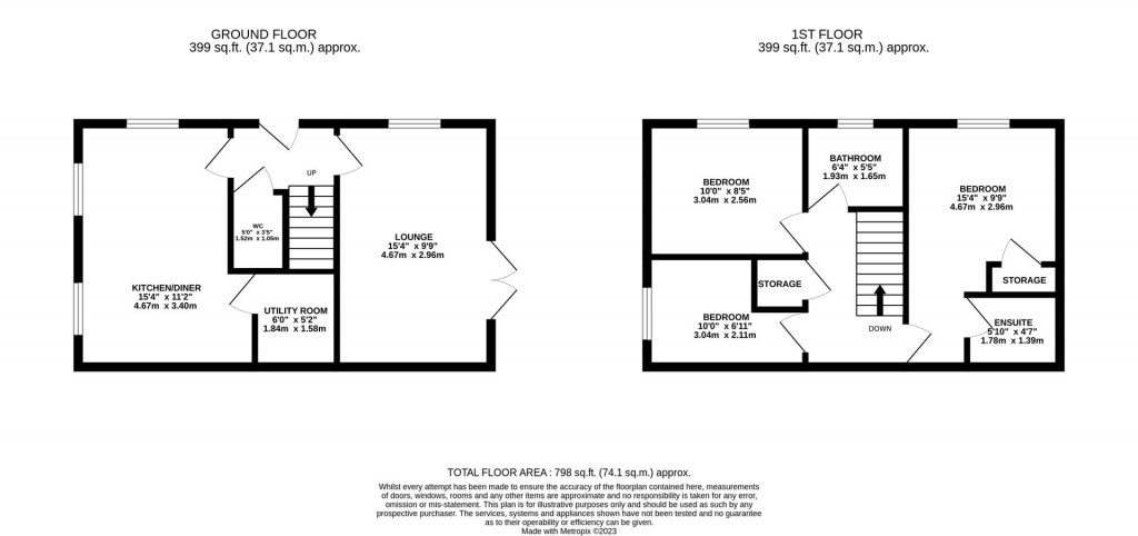 Floorplans For Foster Way, Kettering