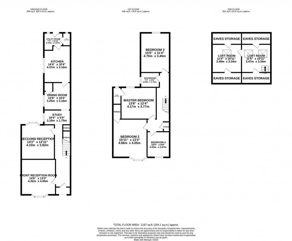 Floorplans For Northampton Road, Market Harborough