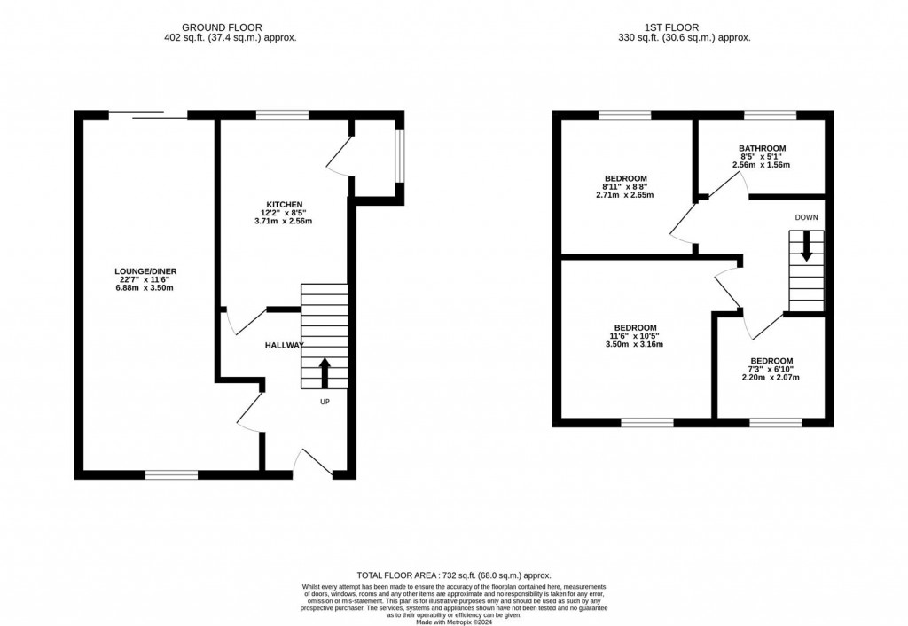 Floorplans For Trent Road, Kettering