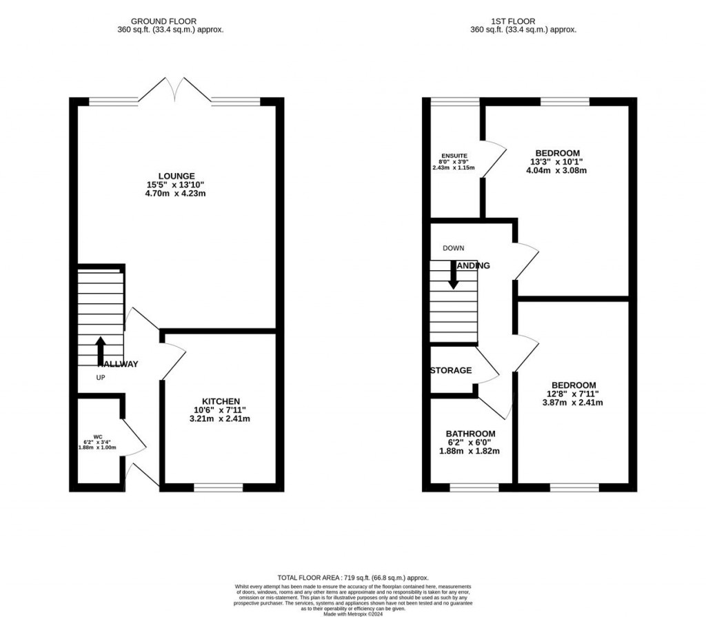 Floorplans For Northdale Green, Raunds