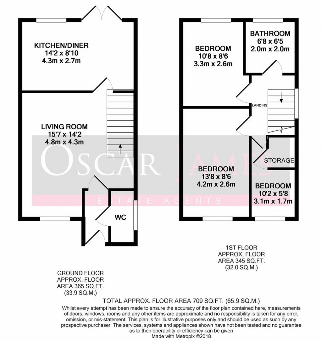 Floorplans For Backley Close, Kettering