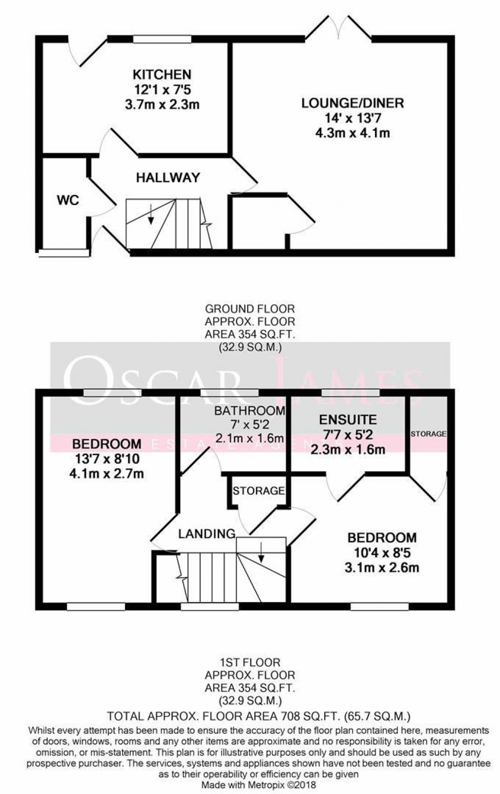 Floorplans For Hawthorn Avenue, Mawsley