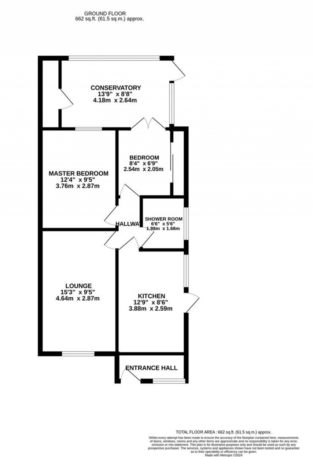 Floorplans For Wolfe Close, Kettering