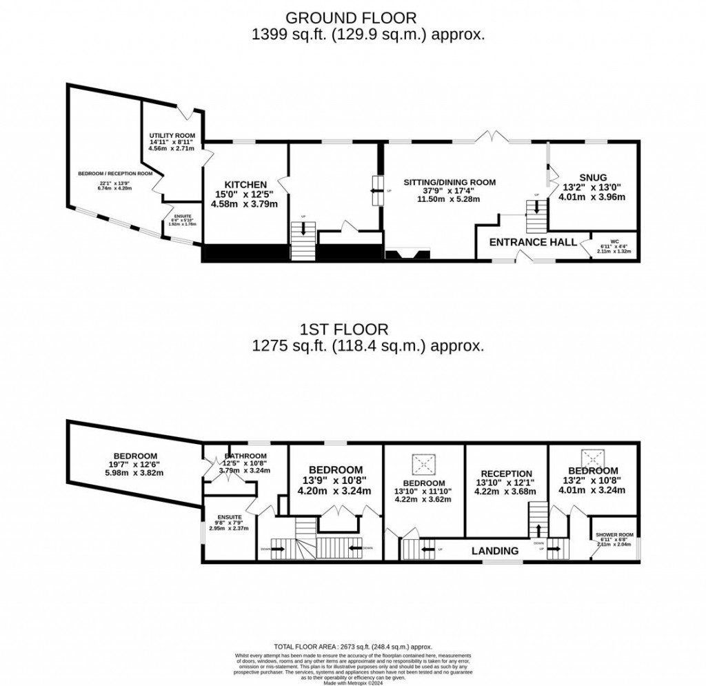 Floorplans For York Road, Wollaston, Wellingborough