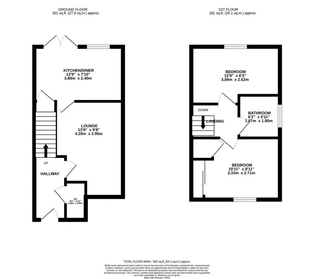 Floorplans For Fallow road, Rothwell