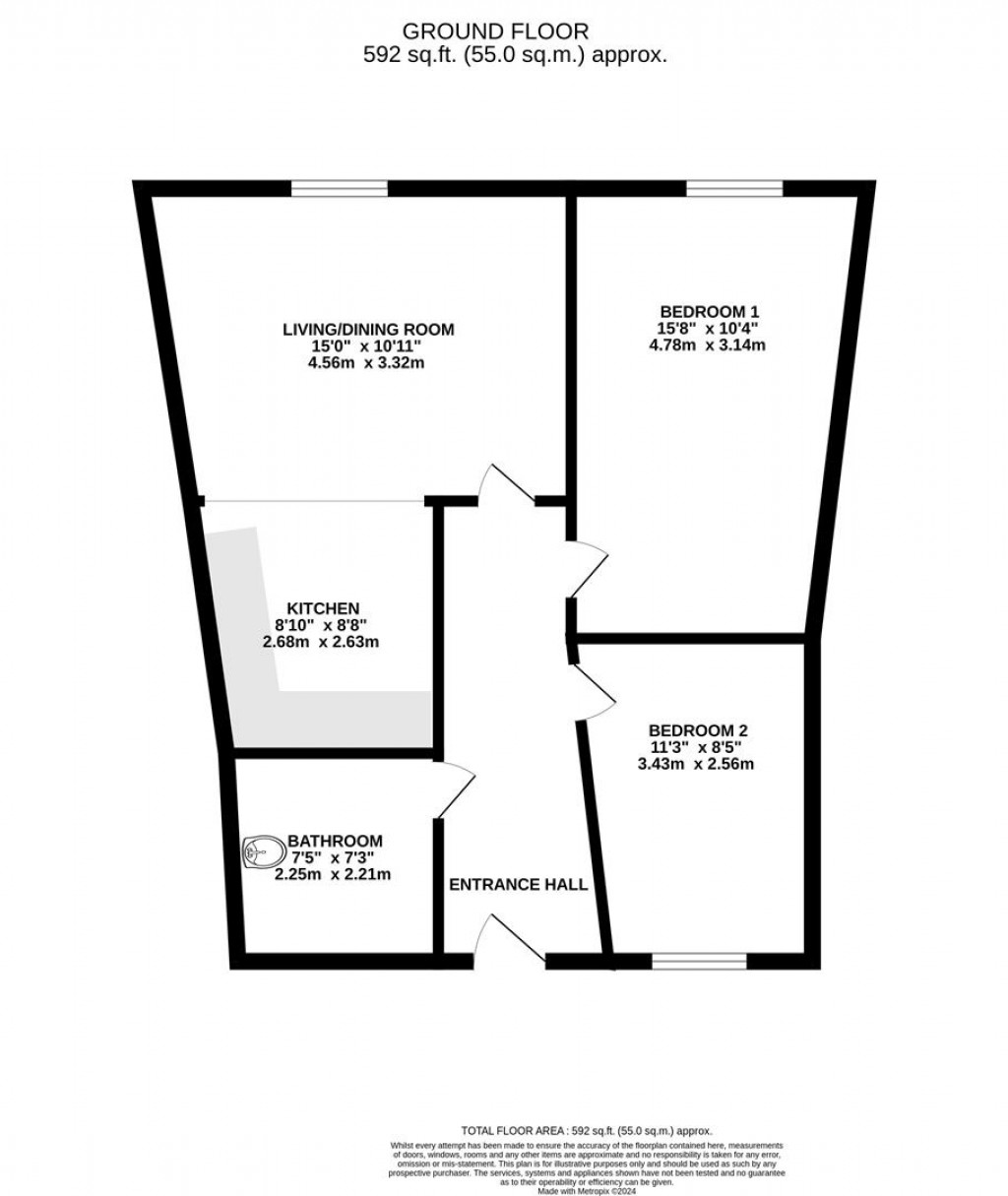 Floorplans For Crescent West, Kettering