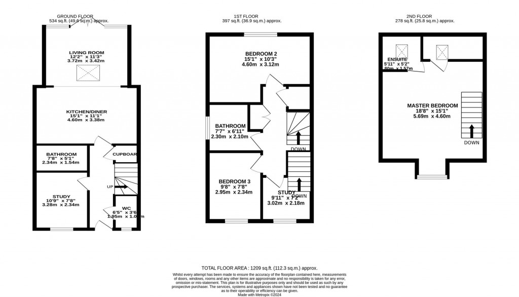 Floorplans For London Road, Corby