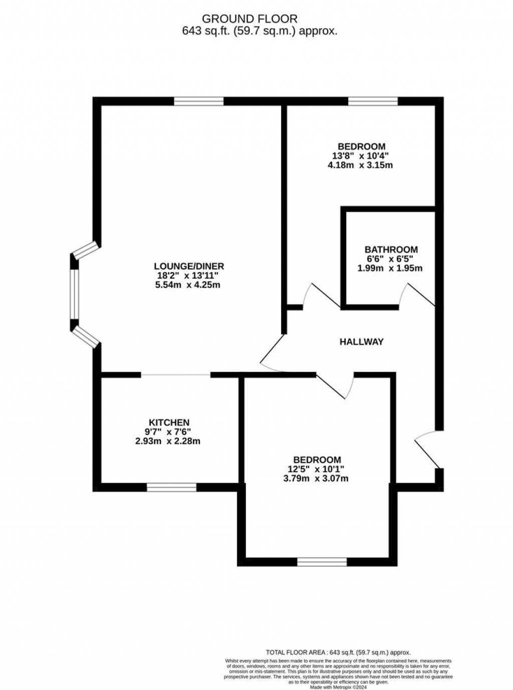 Floorplans For Ivy Gate, Palmerston Road, Northampton