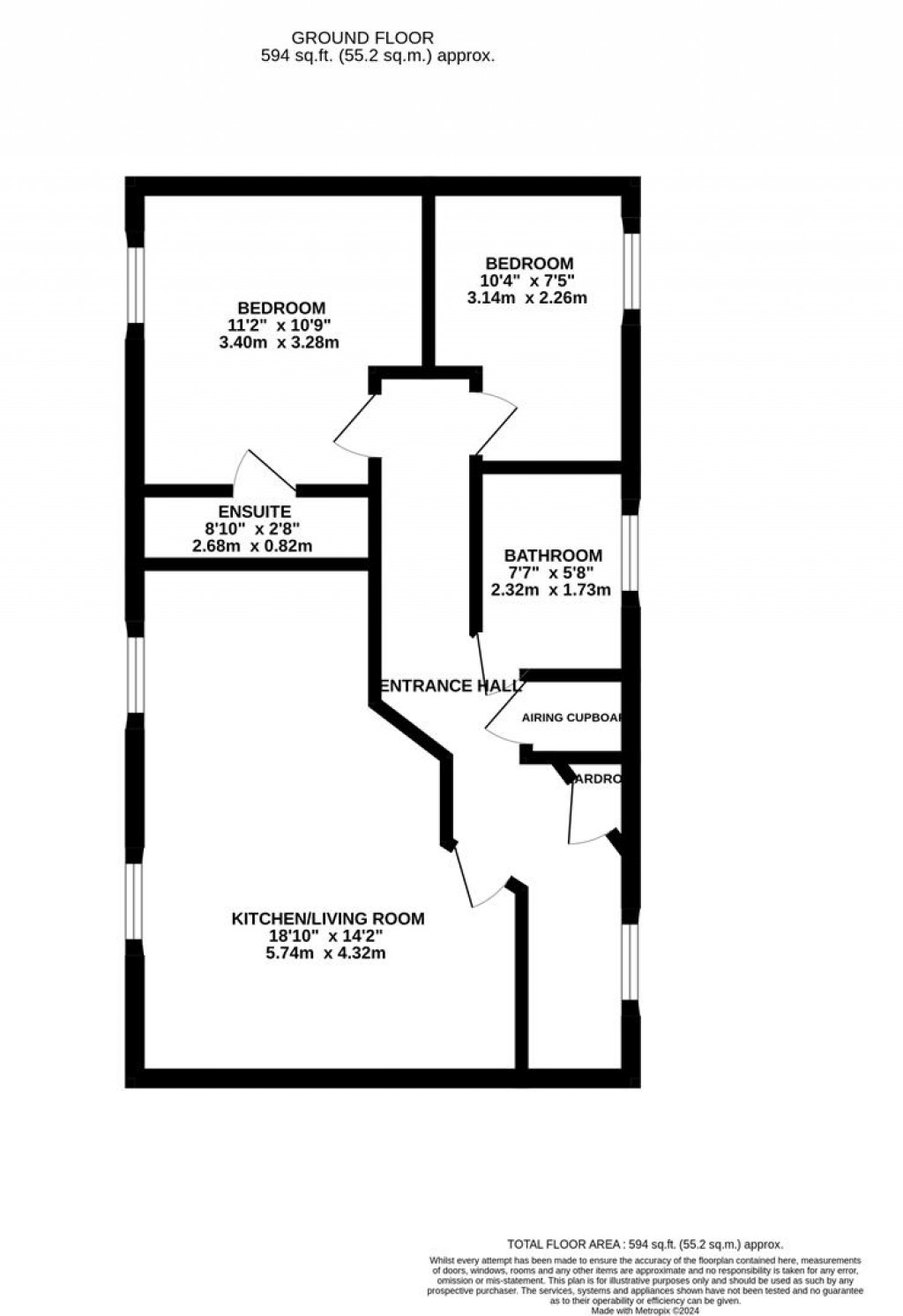 Floorplans For Akela Close, Kettering