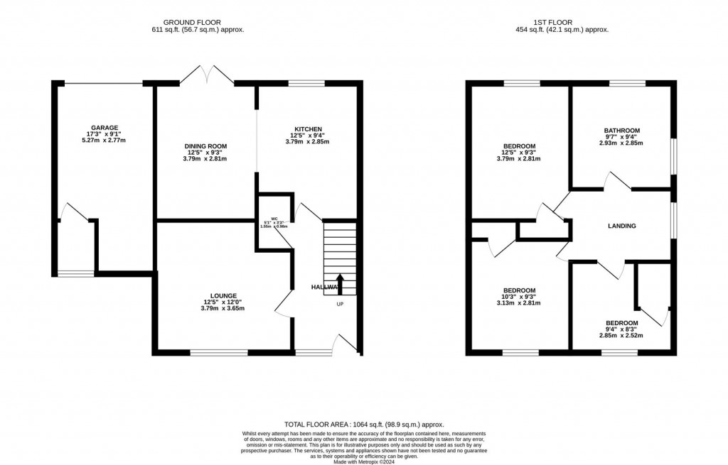 Floorplans For Corby Road, Weldon, Corby