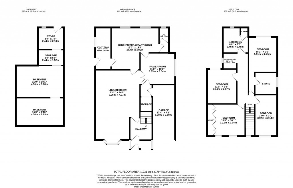 Floorplans For Property + Plot, Highcross Street, Market Harborough