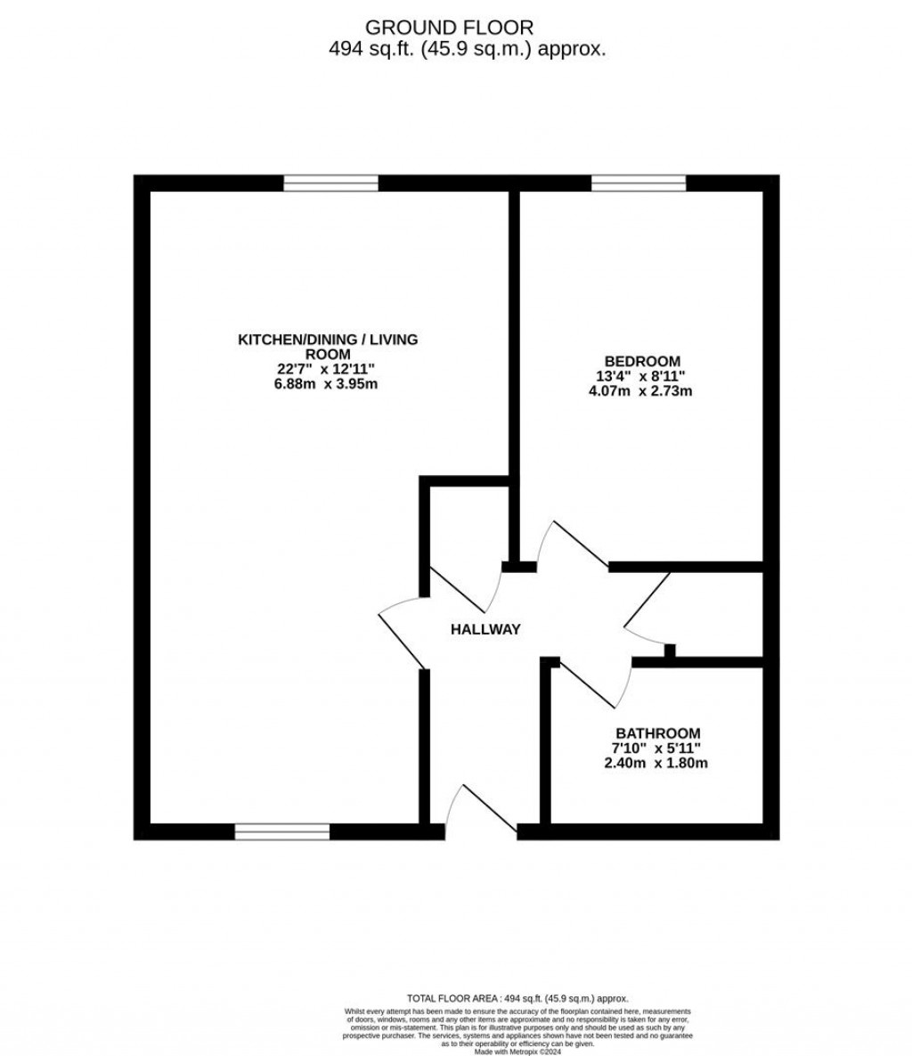 Floorplans For Ise Court, French Drive, Kettering