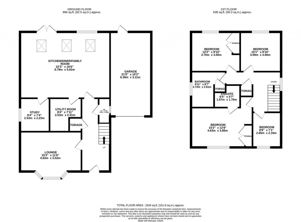 Floorplans For Beatrice Road, Kettering