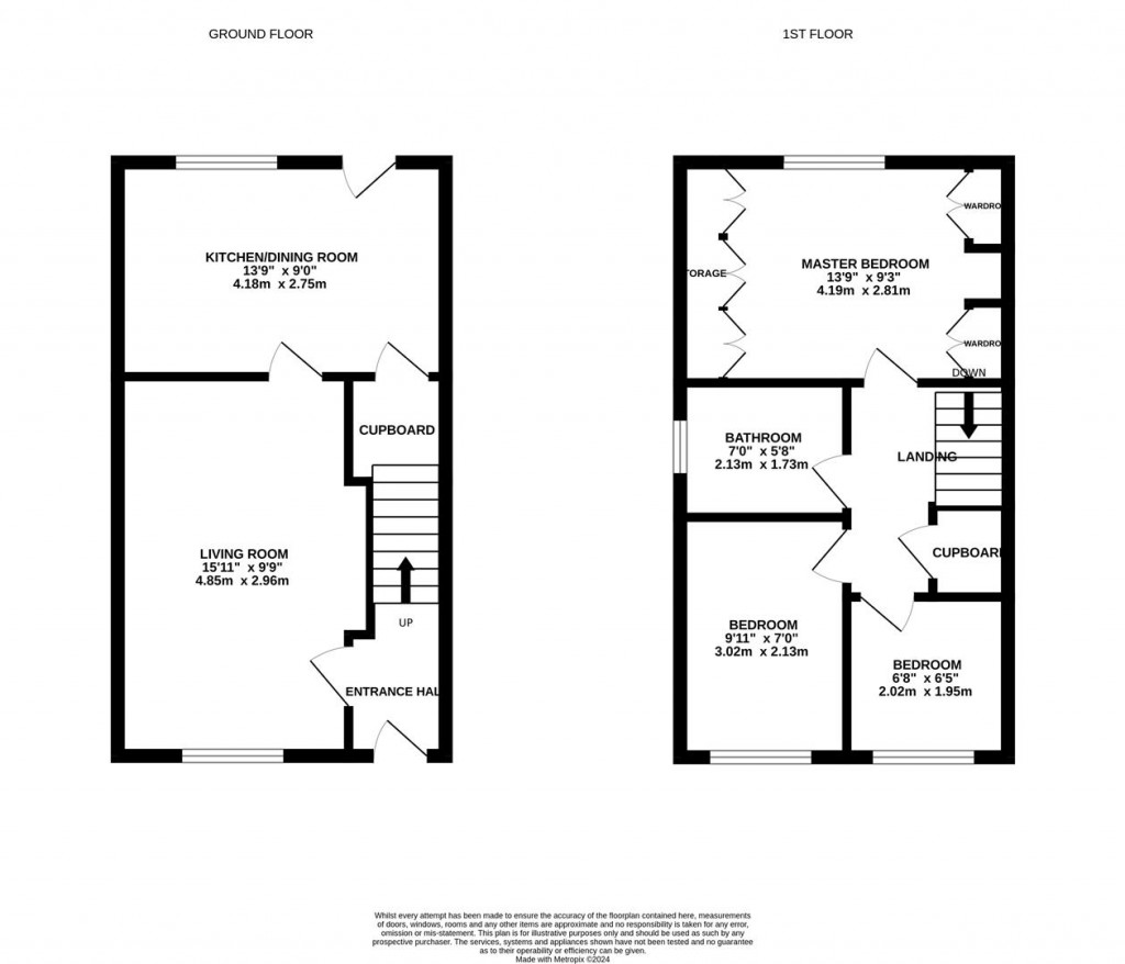 Floorplans For Grace Court, Burton Latimer