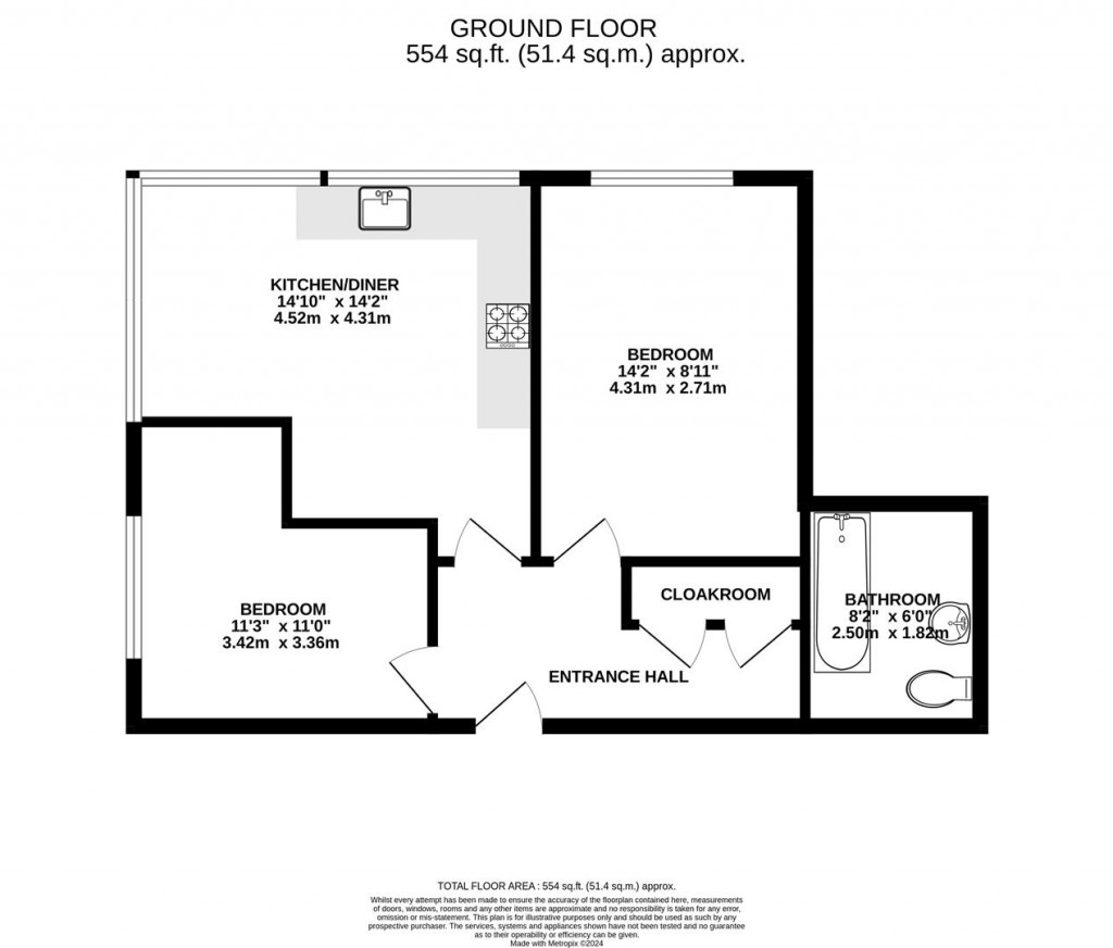 Floorplans For Cobden Street, Kettering