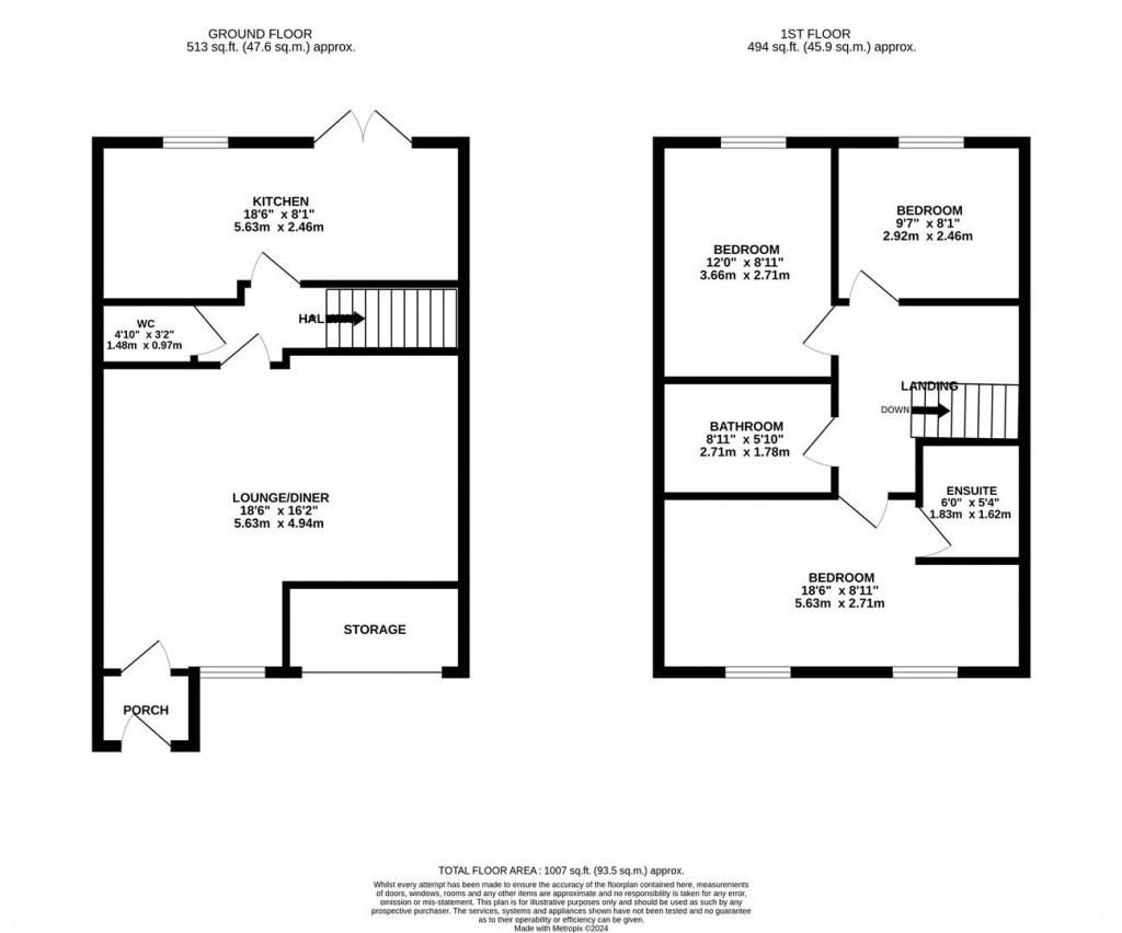 Floorplans For Speight Crescent, Barton Seagrave