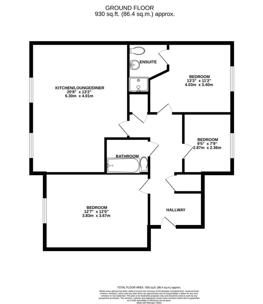 Floorplans For Woodgreen Close, Desborough