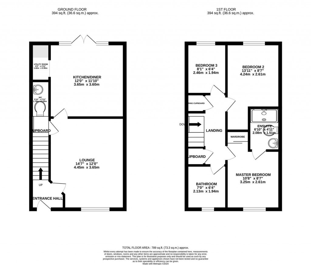 Floorplans For Harrington Road, Irthlingborough