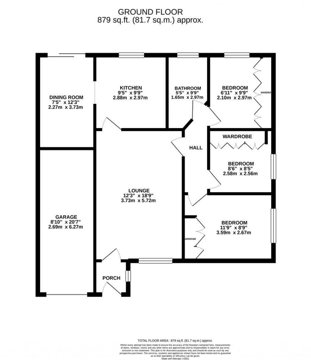 Floorplans For Nene Road, Burton Latimer