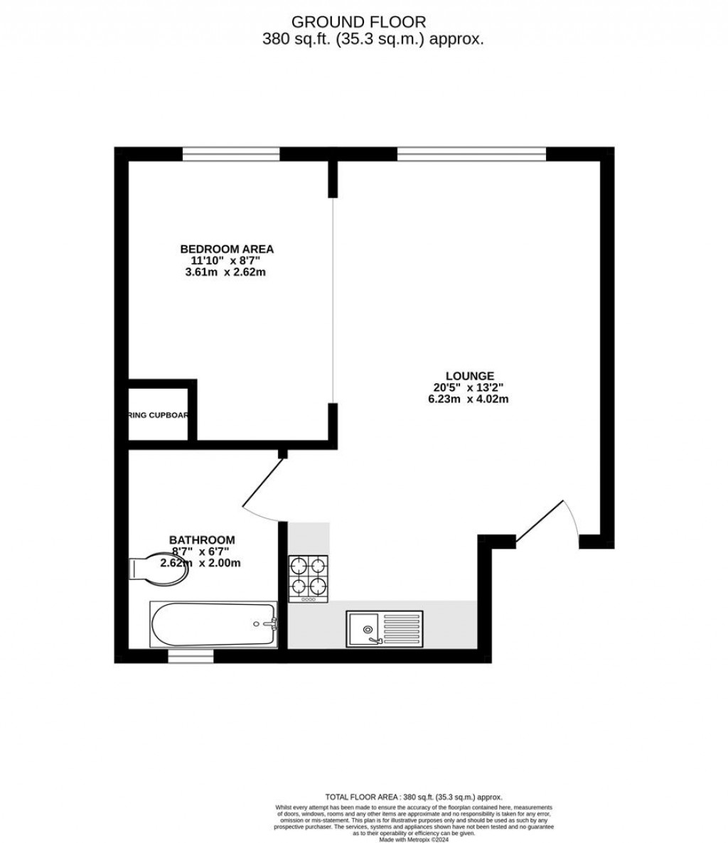 Floorplans For Madison Apartments, Hill Street Kettering