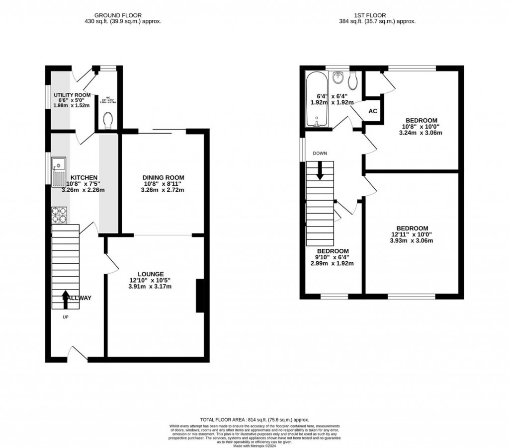 Floorplans For St. Annes Road, Kettering