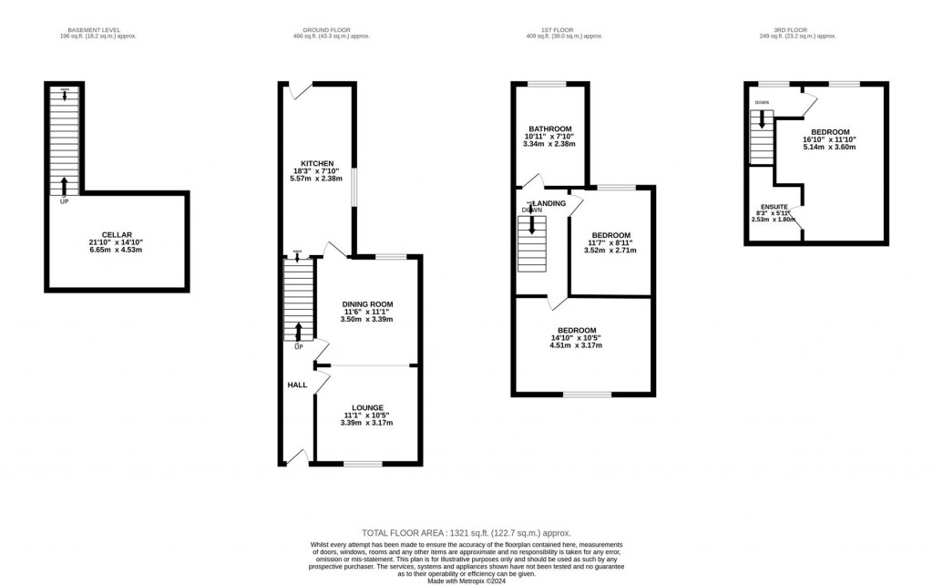 Floorplans For Roe Road, Northampton